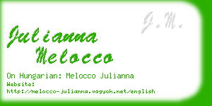 julianna melocco business card